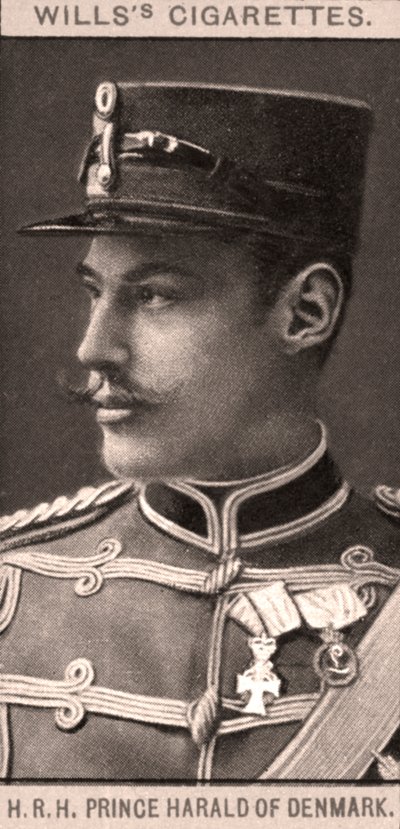 H.R.H Prince Harold of Denmark by WD and HO Wills