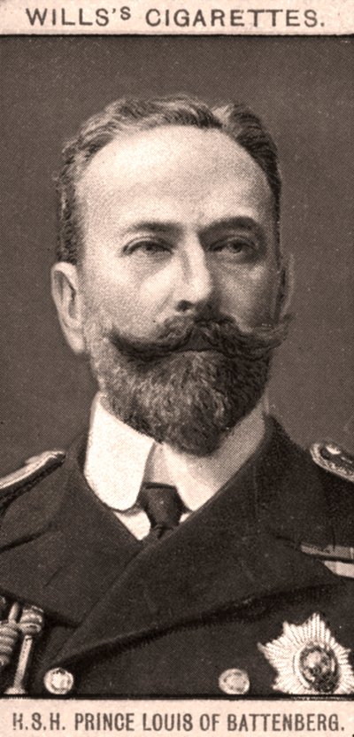 Prince Louis of Battenberg by WD and HO Wills