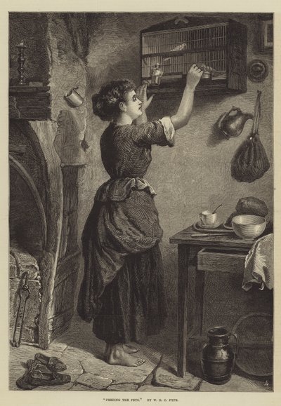 Feeding the Pets by W. Fyfe