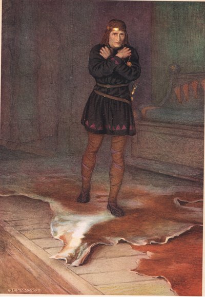 Hamlet Plots How He Will Talk Viciously to His Mother, from 