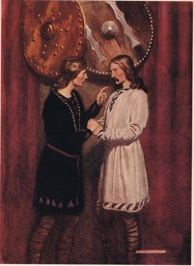 Hamlet Talks to Horatio, from 