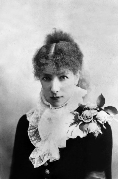 Actress Sarah Bernhardt as Marguerite Gautier in 