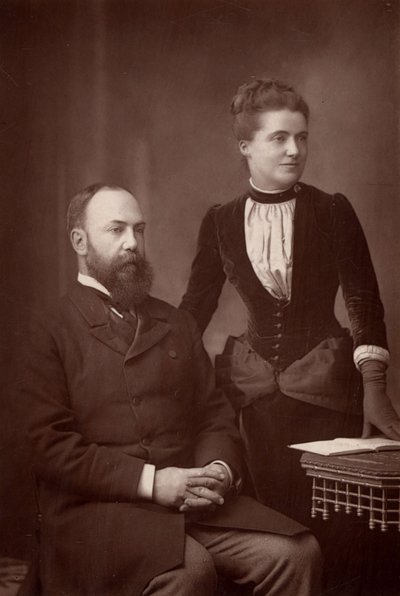 Charles and Emilia Wentworth Dilke by W. and D. Downey