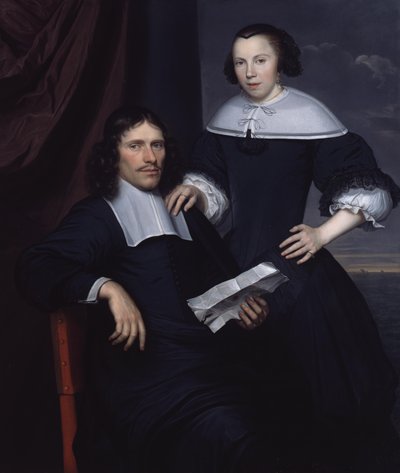 Double Portrait of a Married Couple by Wallerant Vaillant