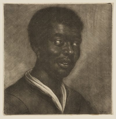 Head of a Black Man by Wallerant Vaillant