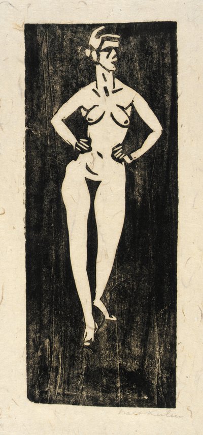 Standing Nude by Walt Kuhn