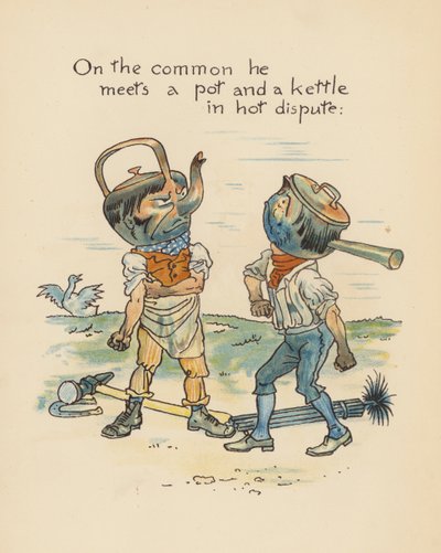 Illustration for Legends for Lionel by Walter Crane by Walter (after) Crane