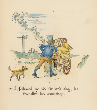 Illustration for Legends for Lionel by Walter Crane by Walter (after) Crane