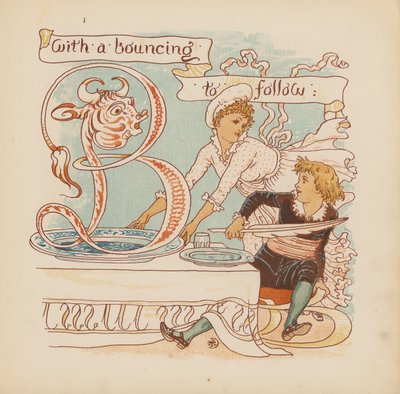 Illustration for Pothooks and Perseverance by Walter Crane by Walter (after) Crane