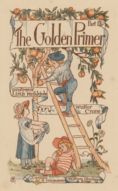 Title-page Illustration for The Golden Primer by Walter (after) Crane