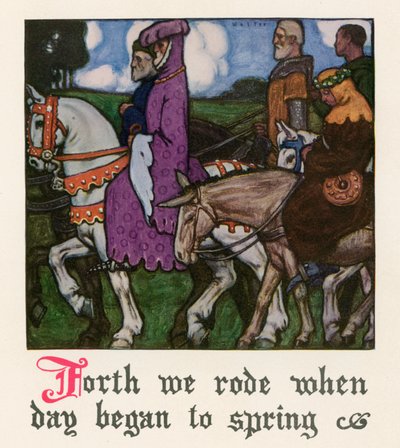 Chaucer: The Canterbury Tales by Walter Appleton Clark