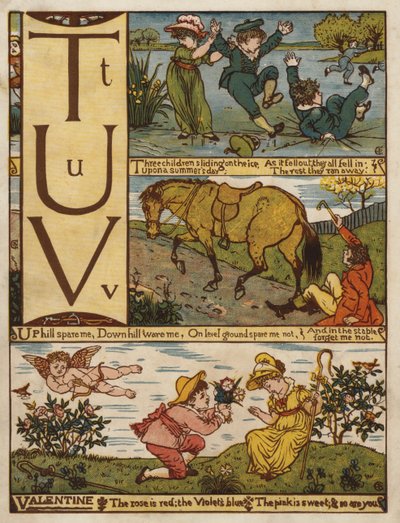 Alphabet by Walter Crane
