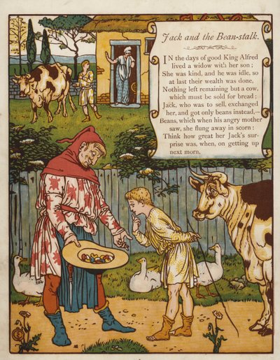 Jack and the Beanstalk by Walter Crane