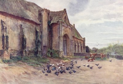 Wessex: A Tithe-Barn, Abbotsbury, Near Weymouth by Walter Frederick Roofe Tyndale