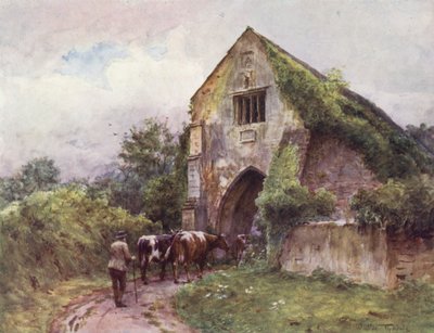 Wessex: Entrance gate, Cleeve Abbey by Walter Frederick Roofe Tyndale