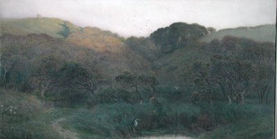 What Time the Evening Shadows Fall by Walter Fryer Stocks