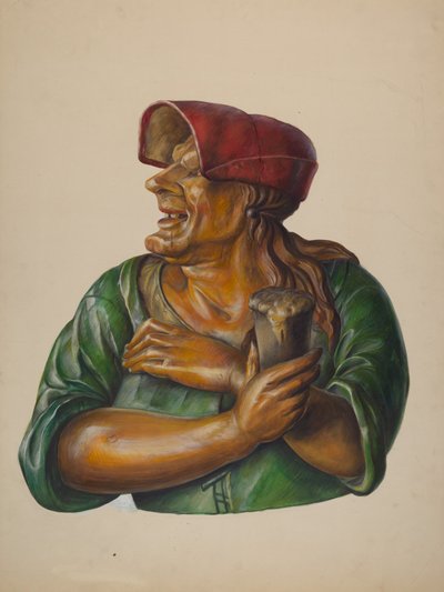Tavern Figure by Walter Hochstrasser