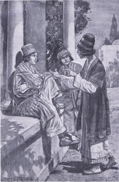 The pledge of three comrades (illustration from 
