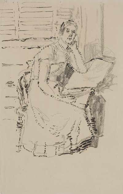 Seated Figure by Walter Richard Sickert