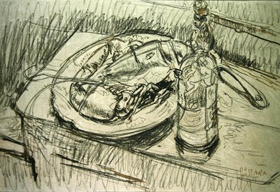 Still Life with Lobster by Walter Richard Sickert