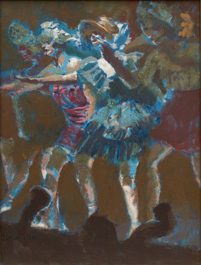 The Plaza Tiller Girls by Walter Richard Sickert
