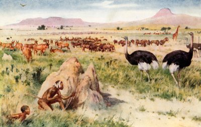 A South African Plain: Before the Coming of the White Man by Walter Stanley Paget
