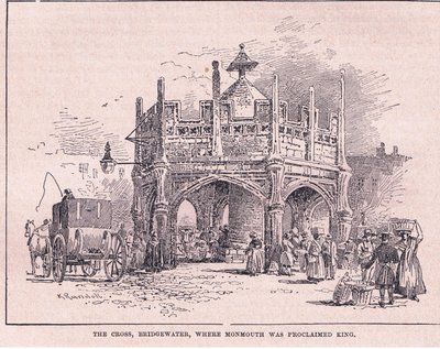 The Cross, Bridgewater, Where Monmouth Was Proclaimed King AD 1685 by Walter Stanley Paget