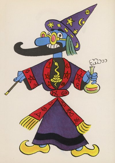 Figures from Children’s Books: Magician by Walter Trier