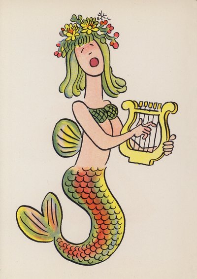 Figures from Children’s Books: Mermaid by Walter Trier