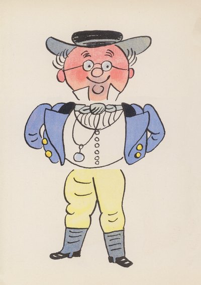 Figures from Children’s Books: Mr Pickwick by Walter Trier