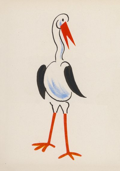 One of Walter Trier’s Crazy People by Walter Trier