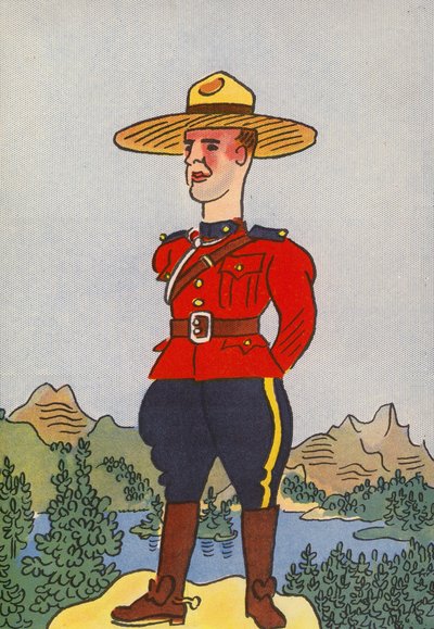 Walter Trier’s crazy costumes: Canada by Walter Trier