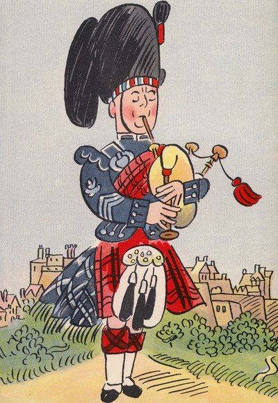 Walter Trier’s Crazy Costumes: Scotland by Walter Trier