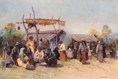 Native Gathering by Walter Wright