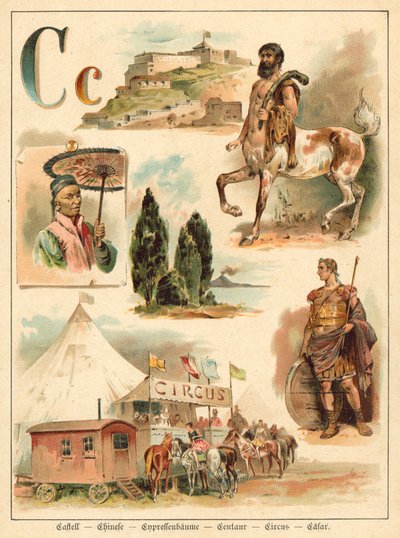 Letter C by Walter Zweigle