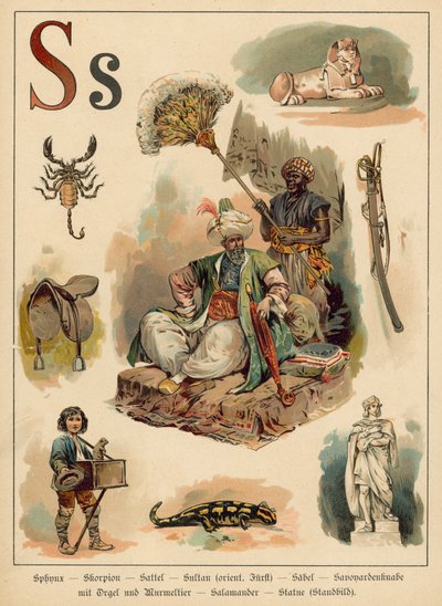 Letter S by Walter Zweigle