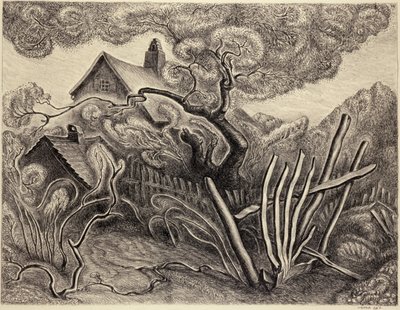 Spring (Spring in the Garden) by Wanda Gág