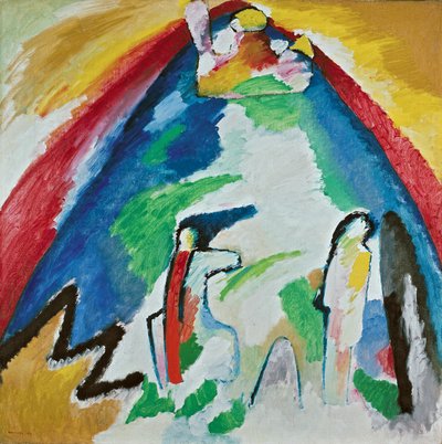 Mountain by Wassily Kandinsky