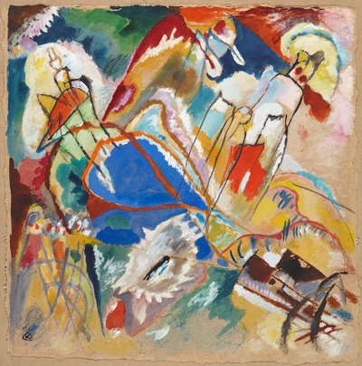 Study for “Improvisation 30 (Cannons)” by Wassily Kandinsky