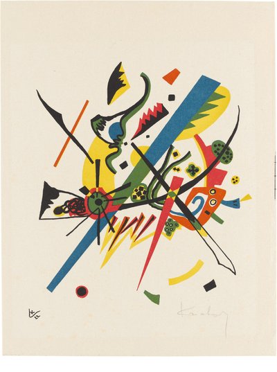 Small Worlds I by Wassily Kandinsky