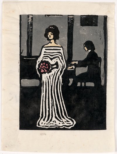 Singer (Second State) by Wassily Kandinsky