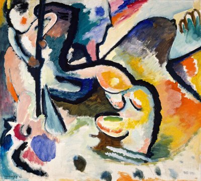 Saint George III by Wassily Kandinsky
