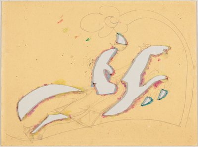 Stencil with Rider by Wassily Kandinsky