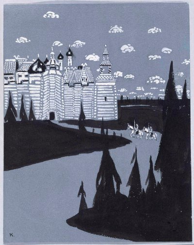 Outside the City by Wassily Kandinsky