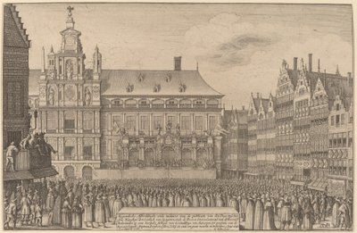 The Peace of Munster by Wenceslaus Hollar