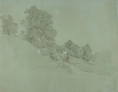 Hillside Landscape by Werner Holmberg