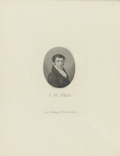 Portrait of the Violinist and Composer Giovanni Battista Polledro by Wilhelm Arndt
