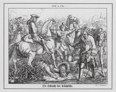 Battle of Hochstadt (Blenheim) by Wilhelm Camphausen