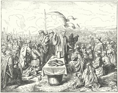 Taborites Taking Communion in the Open Air by Wilhelm Camphausen