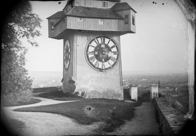 Clock Tower in Graz by Wilhelm J. Burger